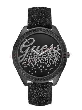 GUESS Party Girl Black Leather Strap W80070L1